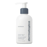Dermalogica Precleanse oil cleanser bottle closeup ready to dissolve makeup and pollutants