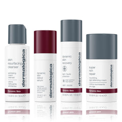 Dermalogica Skin Aging Solutions Kit packaging for travel-friendly routine.