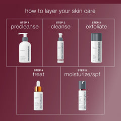 Dermalogica Skin Resurfacing Cleanser lactic acid visual suggests gentle, daily exfoliation.