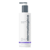 Dermalogica Ultracalming Cleanser bottle demonstrates gentle cleansing for sensitive skin