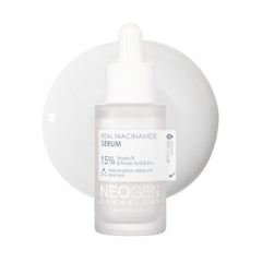 DERMALOGY by NEOGEN Real 15% Niacinamide serum bottle for radiant glow and hydration.