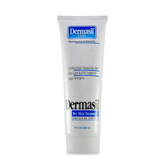Dermasil Loción Original para Piel Seca en botella, ayuda a mantener la piel suave y cómoda.