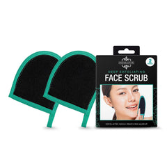 Dermasuri Deep Exfoliating Face Mitt close-up texture for smoother skin