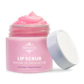 Dermasuri exfoliante labial con azúcar y coco para suavidad de labios