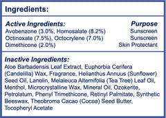 Aplicación diaria para labios secos con Dermatone Original SPF30.