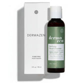 Dermazen Purifying Cleanser bottle pouring for a fresh cleanse