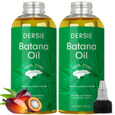 Dersie Batana Oil bottle front showing pure natural oil for hair nourishment.