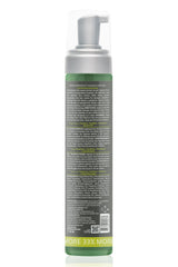 Design Essentials bottle with pump ready for quick wet-set styling