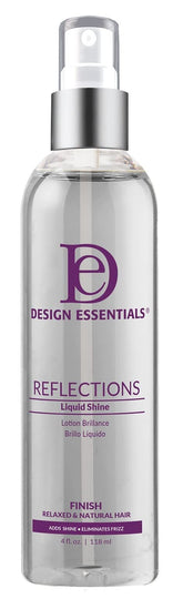 Design Essentials Reflections Liquid Shine: botella pulverizadora para brillo ligero y control del encrespamiento