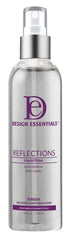 Design Essentials Reflections Liquid Shine: botella pulverizadora para brillo ligero y control del encrespamiento