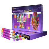 Desire Deluxe glitter dark pink hair chalk for sparkly, temporary color on kids' hair