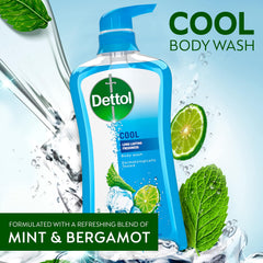 Dettol Cool: aplicación en la mano para una sensación fresca.