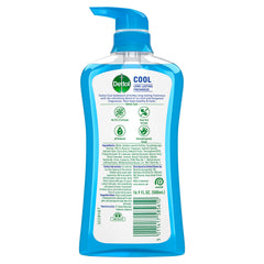 Dettol Cool: espuma visible en la ducha para limpieza suave.