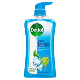 Dettol Cool: botella frontal con menta y bergamota para frescura duradera.