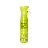 DevaCurl Mist of Wonders bottle pour for easy, even application on damp curls.