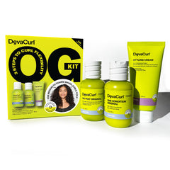 DevaCurl OG Kit No Poo Original bottle for frizz control and moisture benefits