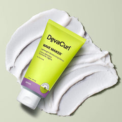 DevaCurl Wave Maker application demo showing easy distribution for curl shape.