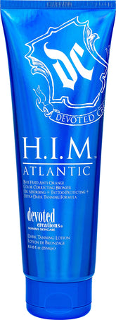Devoted Creations H.I.M Atlantic: bronceado azulado para un tono profundo y natural.