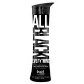 Devoted Creations All Black Everything, botella frente, bronceado intenso y uniforme.