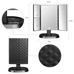deweisn mirror with 3x magnification for precise detailing