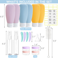 DEWSENSI 10ml travel jar for compact, precise product samples