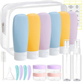 DEWSENSI 60ml travel bottle with leak-proof cap for mess-free packing