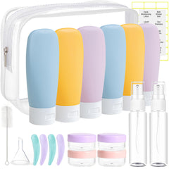 DEWSENSI 60ml travel bottle with leak-proof cap for mess-free packing