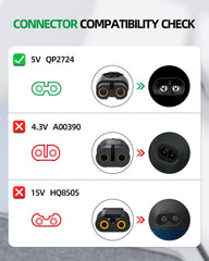 Dexpt OneBlade charger compatible with QP2834 for smooth power delivery