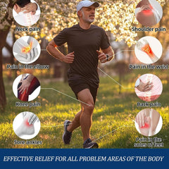 Capsacare para músculos en piernas, sensación calmante y nutrición cutánea.