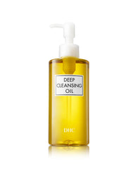DHC Deep Cleansing Oil bottle for makeup removal and cleansing