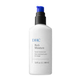 DHC Rich Moisture bottle front with lightweight, fragrance-free hydration