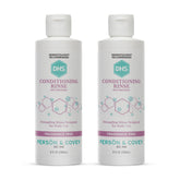 Acondicionador DHS en botellas 2x8onzas para cabello suave.