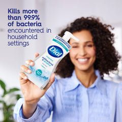 Dial Antibacterial Defense fragrance-free foaming soap close-up highlights fragrance-free cleansing