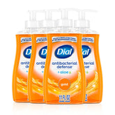 Dial Defensa antibacteriana: bomba dispensadora para uso diario.