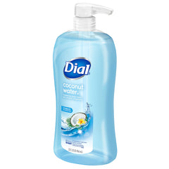 Dial Refresh and Renew Coconut Water ingredients close-up featuring HYDRACLEAN COMPLEX