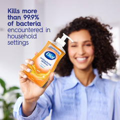 Dial Defensa antibacterial etiqueta Aloe, efecto hidratante para manos tras lavado