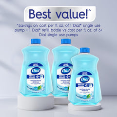 Dial Defensa Antibacteriana Aloe; cuidado suave para piel sensible.