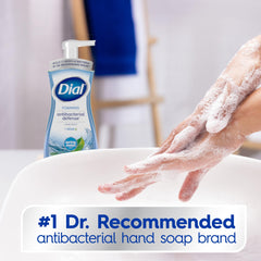Dial defensa antibacteriana jabón en espuma, fragancia primavera.