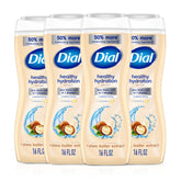 Dial Healthy Hydration bottle with pump for quick, refreshing cleansing.