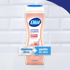 Dial Hydraclean Complex foam creates rich lather for effective cleansing.
