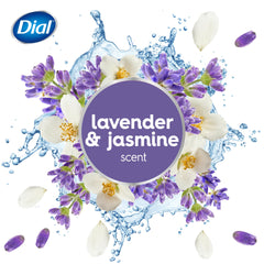 Dial jabon de ducha, botella probada dermatológicamente y libre de crueldad.