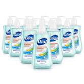 Dial Jabón líquido para manos con aroma coco mango, botella destacada para limpieza fresca.