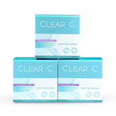 Diamond Wipes Clear C eyelid wipe packaging front for easy travel use