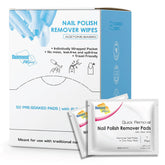 Diamond Wipes quitaesmalte con aloe vera: toallitas individuales para uso rápido