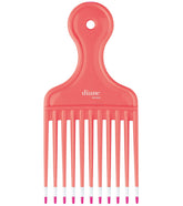 Diane 6-Inch Lift Comb detangles with a gentle glide for smoother styling.
