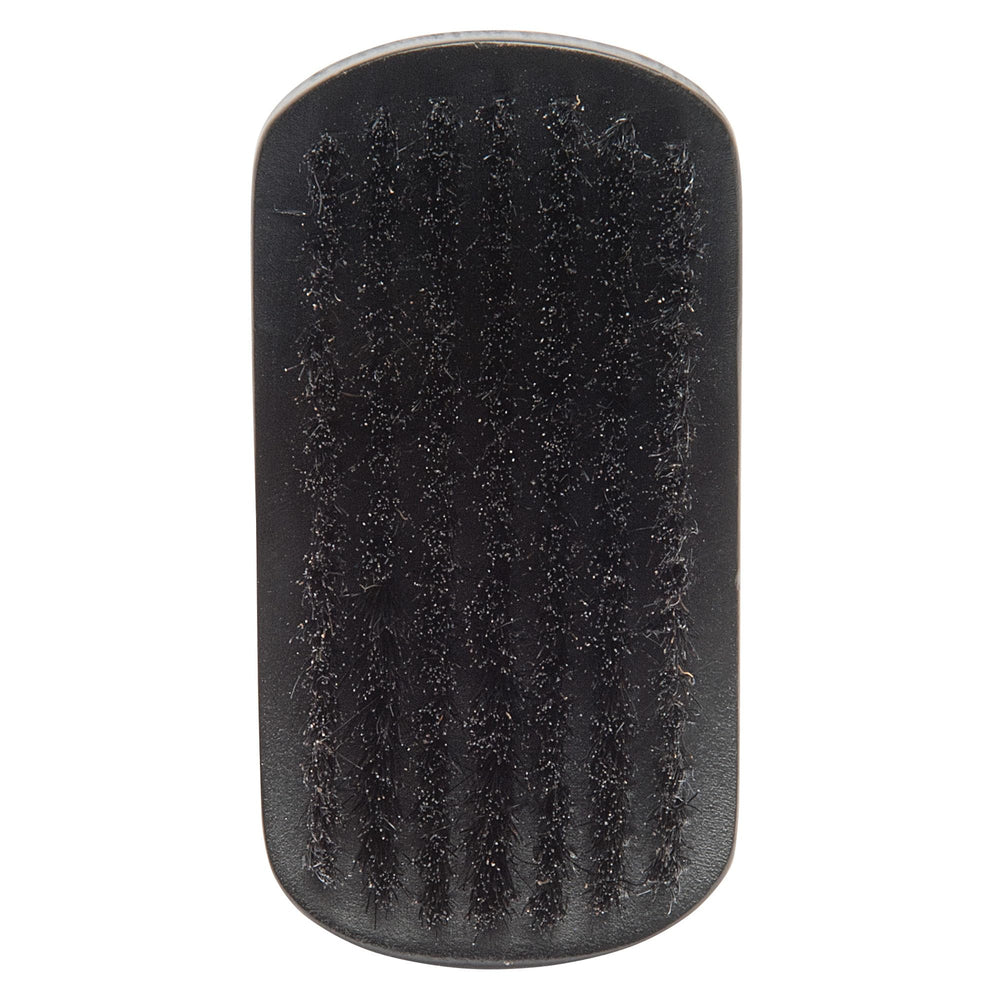 Diane boar bristle curved brush top view for gentle scalp massage and detangling.