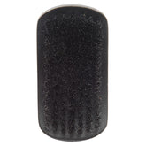 Diane boar bristle curved brush top view for gentle scalp massage and detangling.