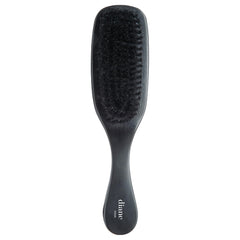 Diane boar curved wave brush head contours for comfortable styling.