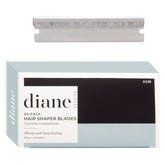 Diane hair shaper blades bulk pack shown for professional use in salons.