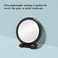 Diane Hand Mirror lightweight travel-friendly for on-the-go touch-ups.